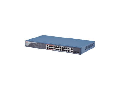 Hikvision DS-3E1326P-SI 24-портовый коммутатор Fast Ethernet Smart POE