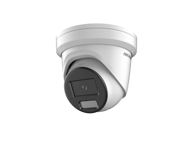 Hikvision DS-2CD2327G2-LU(2.8mm) ColorVu IP купольная видеокамера, 2МП