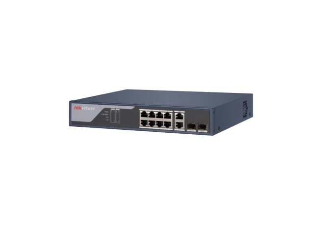 Hikvision DS-3E1310P-SI PoE свитч 8-портовый