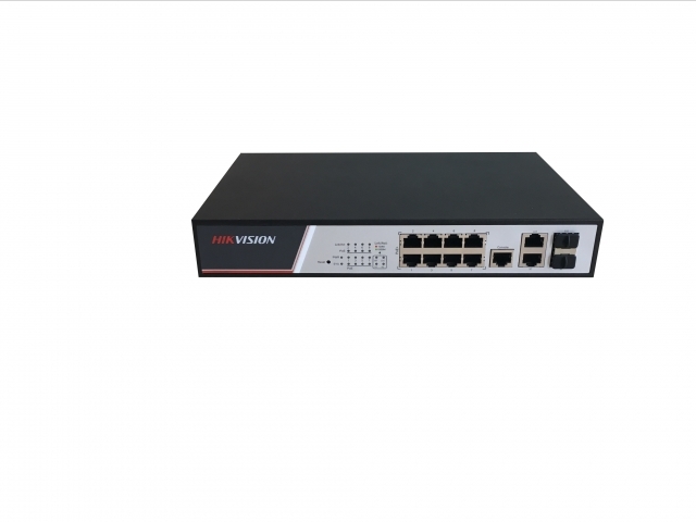 Hikvision DS-3E2310P PoE свитч 10-портовый